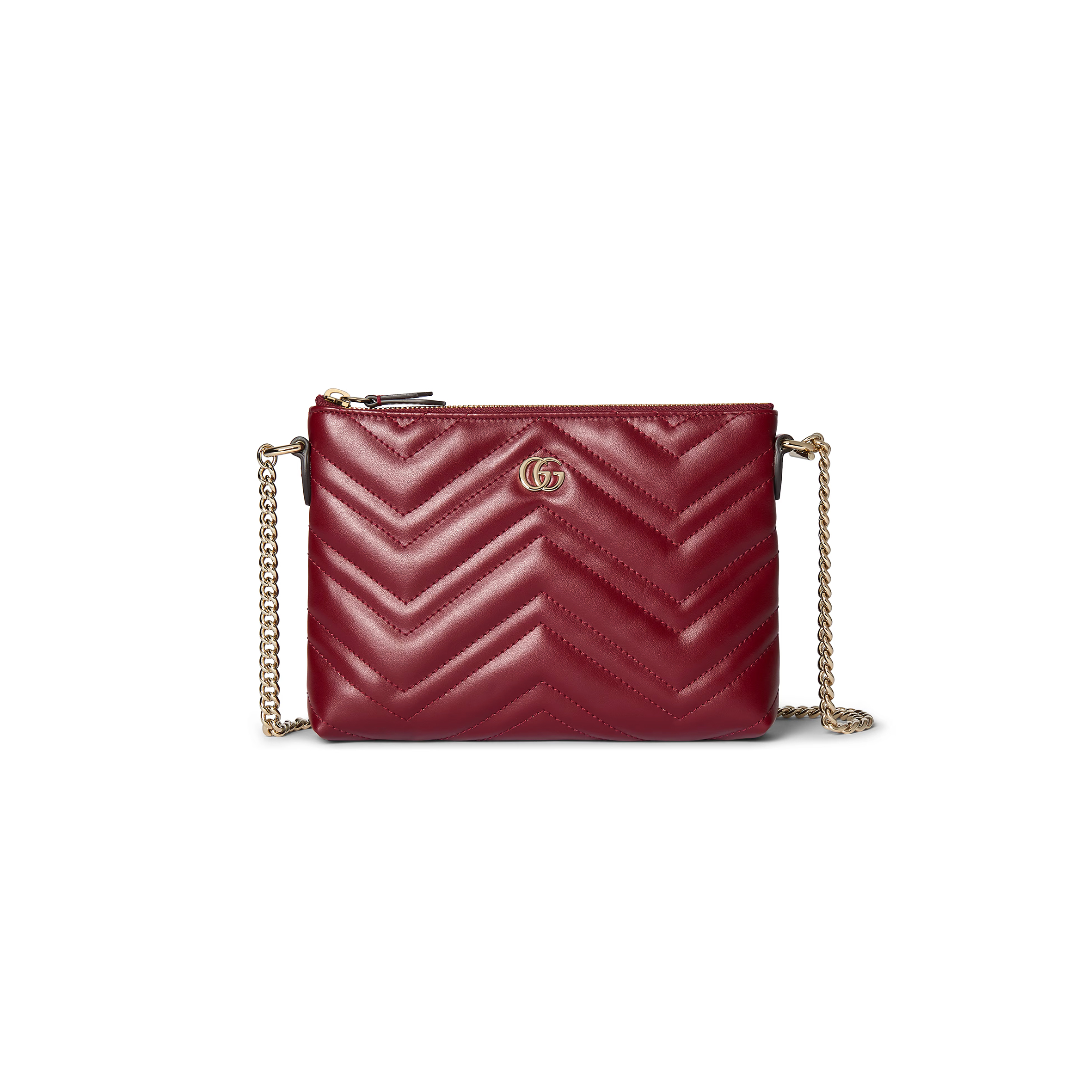 GUCCI GG MARMONT POCHETTE WITH CHAIN 837742 (21*15*3.5cm)